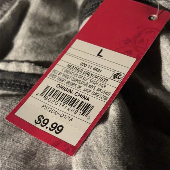 Heather grey lounge shorts - Picture 3 of 5